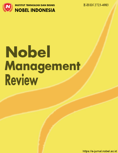 					View Vol. 4 No. 1 (2023): Nobel Management Review
				