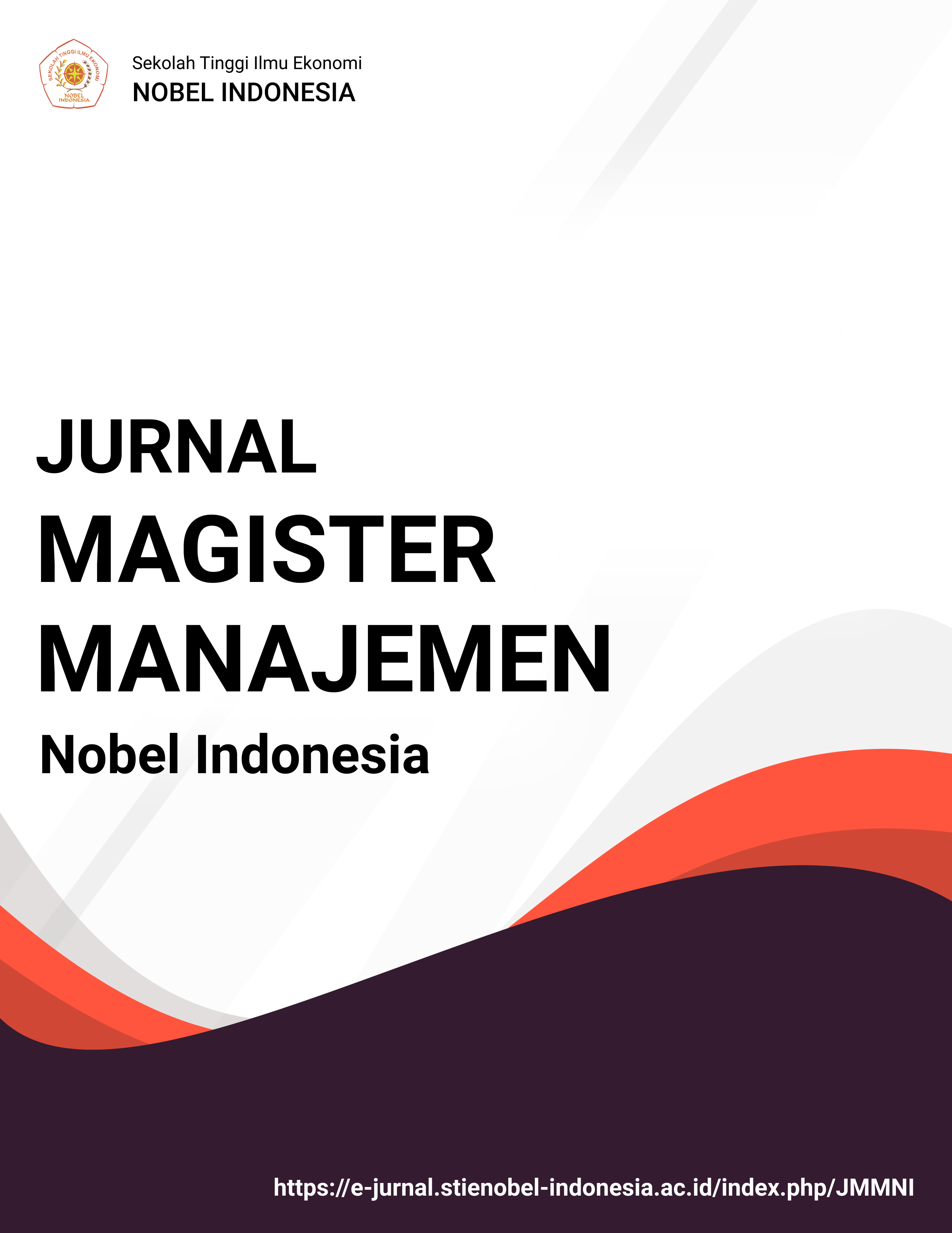 					View Vol. 2 No. 3 (2021): Jurnal Magister Manajemen Nobel Indonesia
				
